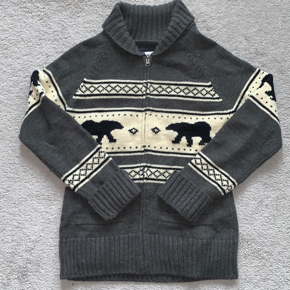 BLUENOTES Knit Zip Sweater